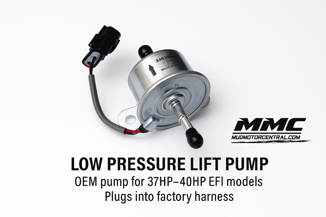 OEM low pressure lift pump for Briggs Vanguard 37HP–40HP EFI mud motor engines