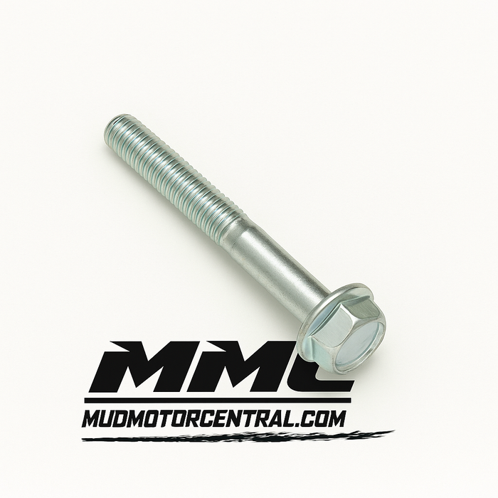 High-strength hex head bolt for Briggs & Stratton Big Block 25–40HP engines — surface drive and mud motor hardware from Mud Motor Central.
