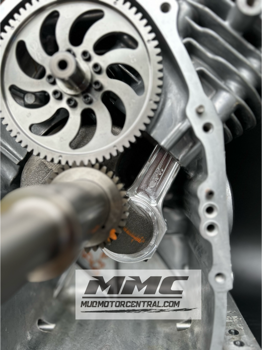 Billet connecting rods 5.475 length zero deck height for 25HP–40HP mud motor engines