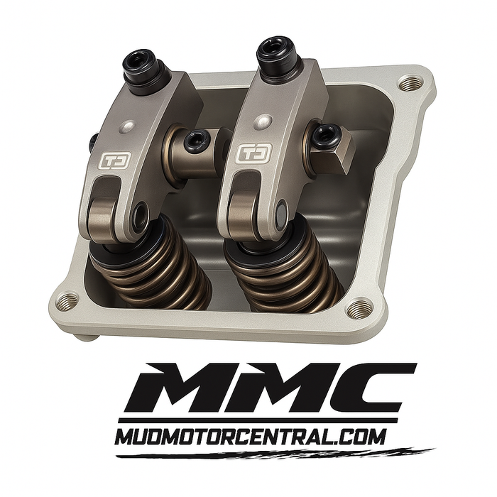 Shaft-mounted roller rockers for Briggs Vanguard 25HP–40HP mud motor engines