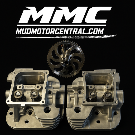 Mud Motor Powerhouse Performance Kit with ported heads and .308 cam for surface drive kits