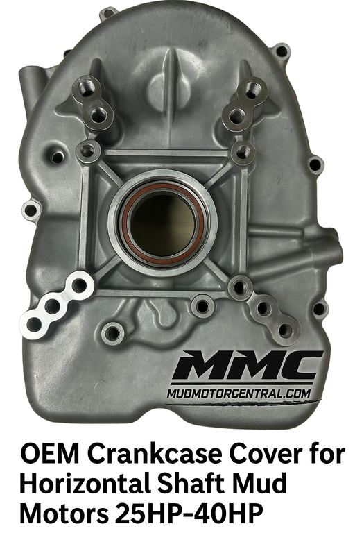 OEM rear crankcase cover for Briggs Vanguard 25HP–40HP horizontal shaft mud motor engines